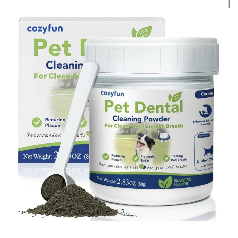 Dental Powder for Dogs – Teeth Cleaning & Dental Care Made Easy NEW